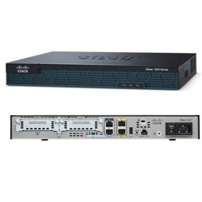 CISCO 1921 INTERGRATED SERVICE ROUTER, 2 GE, 2 EHWIC SLOTS, 512DRAM, IP BASE