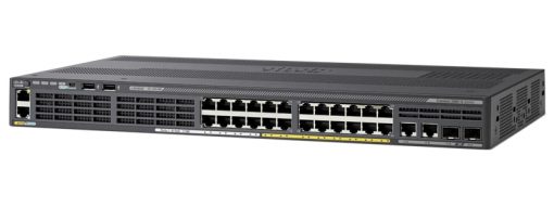 CISCO CATALYST 2960-X 24 GIGE POE 370W, 4 X 1G SFP, LAN BASE