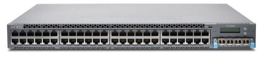 Juniper Networks EX4300-48P Enterprise Switch, 10/100/1000BaseT PoE-plus + 1100W AC PS