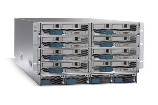 CISCO UCS 5108 BLADE SERVER AC2 CHASSIS W/. 0 PSU/8 FANS/0 FEX