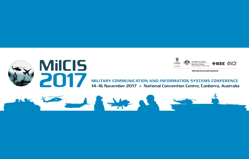 Visit us at MilCIS 2017!