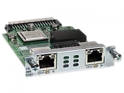 Cisco Third-Generation 2-Port T1/E1 Multiflex Trunk Voice/WAN Interface Card - expansion module