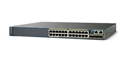 Cisco Catalyst 2960S 24 GigE PoE 370W; 4 x SFP LAN Base