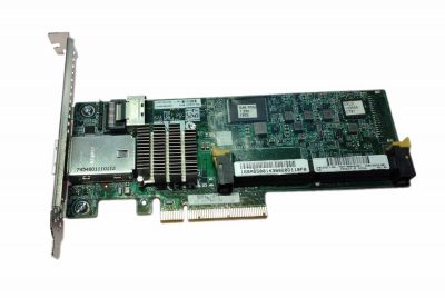 HP smart array P222 SAS controller PC board, PCIE low profile