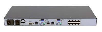 HP Server Console 0x2x8 Port Analog Switch