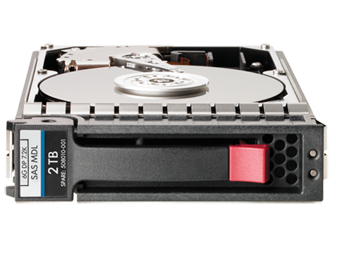 HP 2TB 6G SAS 7.2K 3.5in SC MDL HDD