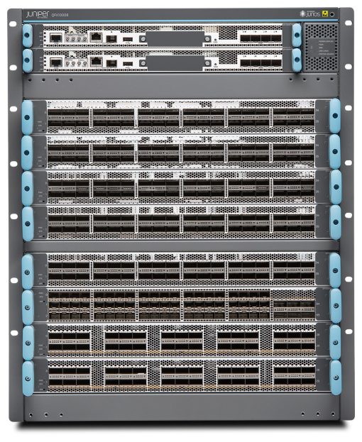Juniper QFX10008-BASE-H Modular Ethernet Switch