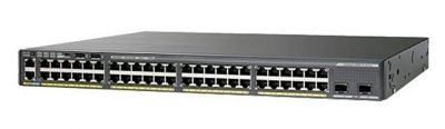 WS-C2960XR-48LPD-I Cisco Catalyst 2960XR-48LPD-I, 48 Port PoE, 2 SFP+ Uplinks, 640W AC PSU Switch