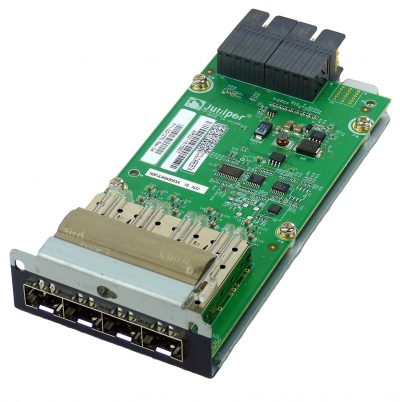 EX-UM-4SFP EX 4200 and EX 3200 4-Port 1G SFP Uplink Module (optics sold separately)