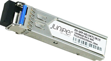 SFP 1000Base-BX Gigabit Ethernet Optics, Tx 1310nm/Rx 1550nm for 10km Transmission
