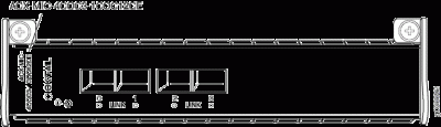 Multirate Circuit Emulation MIC, 4 Port Channelized OC3/STM1