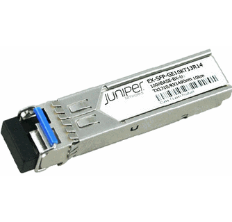 SFP 1000Base-BX Gigabit Ethernet Optics, Tx 1310nm/Rx 1490nm for 10km transmission