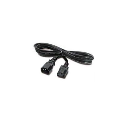 47C2489 2.8m, 10A/100-250V, 2 Short C13s to Long C14 Rack Power Cable