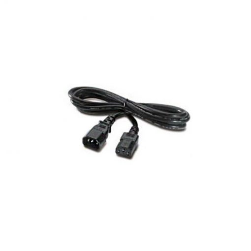 2.8m, 10A/100-250V, 2 Short C13s to Long C14 Rack Power Cable