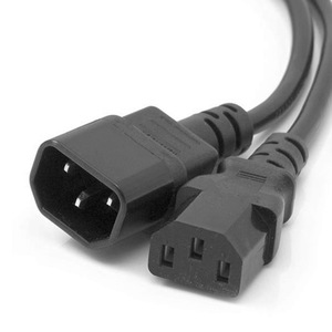 1.2m, 16A/100-250V, 2 Short C13s to Short C20 Rack Power Cable