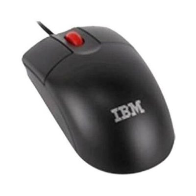 2 Button Optical Wheel Mouse - Black - USB