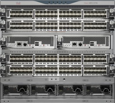 EMC Connectrix MDS-9706 4-slot director-class switch