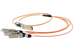Fortinet 40G QSFP+ Parallel Breakout MPO to 4xLC conectors, 1m reach, transceivers not included