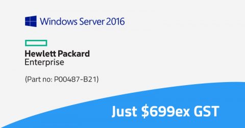 P00487-B21 | HPE Microsoft Windows Server 2016 (16-Core) Standard ROK ...