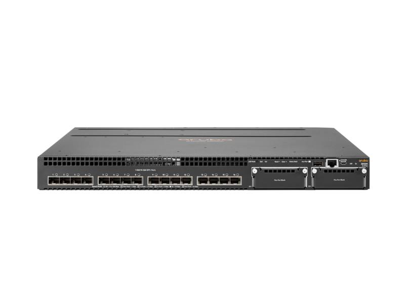 Aruba 3810M 16SFP+ 2-Slot Switch, Managed, Limited Lifetime Warranty, No Power Supply Unit