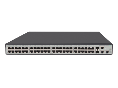 HPE 1950 48G 2SFP+ 2XGT PoE+ Switch, 48 x GIG PoE+, 2 x SFP+ & 2 x 1/10GBASE-T Ports, Limited Lifetime Warranty