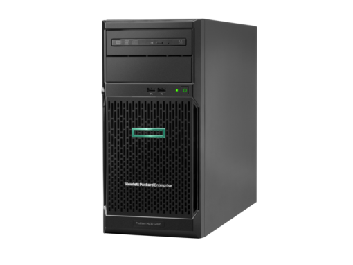 HPE ML30 Gen10 E-2224 (1/1), 16GB (1/4), SATA-LFF-3.5 HP(0/4), S100i, No CD, Tower, 1-year Warranty