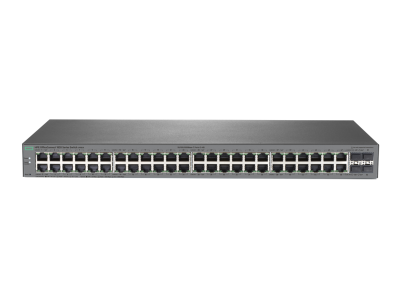 HPE 1820 48G Switch, 48 x GIG Ports + 4 x SFP Ports, Layer 2, Web-Managed, Limited Lifetime Warranty