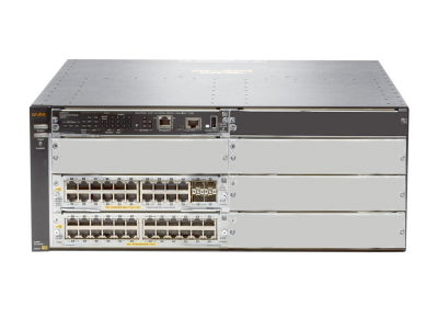 Aruba 5406R 44GT PoE+ / 4SFP+ v3 zl2 Switch, No Power Supply Unit, Limited Lifetime Warranty