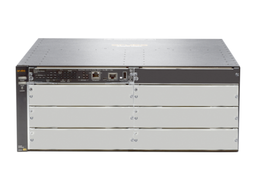Aruba 5406R zl2 Switch Chassis, Layer 3, 6 Open zl Slots, 2 Open Power Supply Unit Slots, Managed, Limited Lifetime Warranty