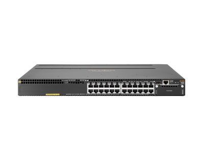 Aruba 3810M 24G PoE+ 1-Slot Switch, Managed, Limited Lifetime Warranty, No Power Supply Unit