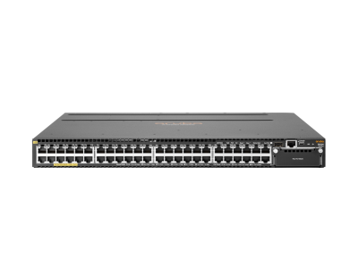 Aruba 3810M 48G PoE+ 1-Slot Switch, Managed, Limited Lifetime Warranty, No Power Unit Supply