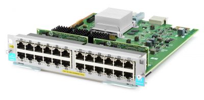 Aruba 24-port 10/100/1000BASE-T PoE+ MACsec v3 zl2 Module