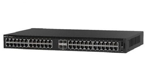 Dell Networking Switch N1148P-ON, Layer 2, 48 x PoE+, 4 x SFP+ 10GbE