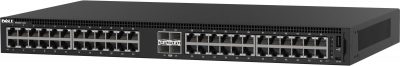 Dell EMC Switch N1148T-ON, Layer 2, 48-port RJ45 1GbE, 4-port SFP+ 10GbE Stacking