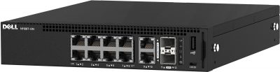 Dell EMC Switch N1108T-ON, Layer 2, 8-port RJ45 1GbE, 2-port SFP 1GbE