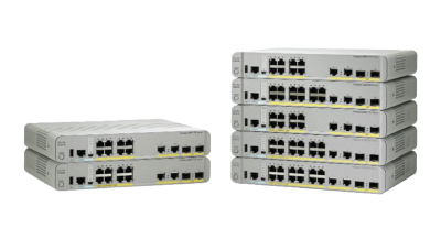 Cisco Catalyst 2960-CX Switch, 8 x GE PoE+, uplinks: 2 x 1G SFP, 2 x 1G copper LAN Base