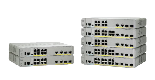 WS-C2960CX-8PC-L Cisco Catalyst 2960-CX Switch, 8 x GE PoE+, uplinks: 2 x 1G SFP, 2 x 1G copper LAN Base