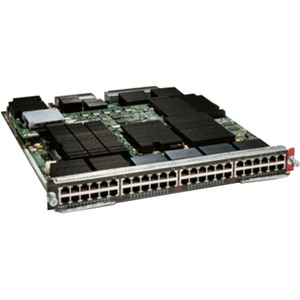 Cisco C6k, 48-port 10/100/1000 GE Mod: Fabric Enabled RJ-45 DFC4