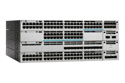 Cisco Cat 3850 48 Port UPOE w/5 AP license IP Base WS-C3850-48UW-S
