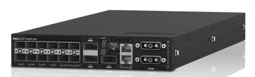 Dell EMC Switch S4112F-ON, 12 x 10GbE SFP+, 3 x 100GbE QSFP28, I/O to PSU, 2 x AC PSU OS10