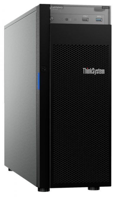 Lenovo ThinkSystem ST250, 1 x Intel Xeon E-2176G 6+2C 80W 3.7GHz, 1 x 8GB,  1 x 550W HS, 3-Year Warranty