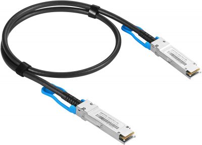 Juniper Networks, QSFP28-to-QSFP28 Ethernet DAC (Twinax Copper Cable), 1m