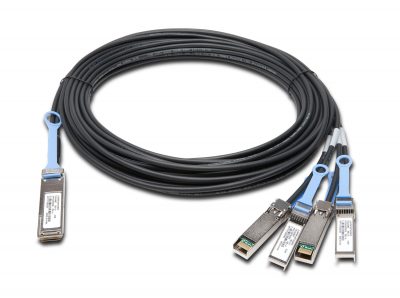 Juniper Networks QSFP+-to-SFP+ 10GbE DAC Breakout Copper (Twinax Copper Cable), 1m
