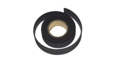 4C Hook & Loop Cable Tie - 10m Roll x 15mm Wide - Black