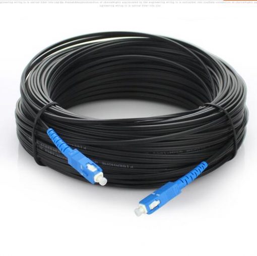D6SCLC10M-BK-C AFL Global SC-LC Fibre Optic Cable, Duplex 3mm, 10m, Black