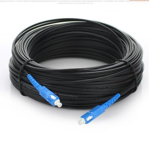 AFL Global SC-LC Fibre Optic Cable, Duplex 3mm, 10m, Black