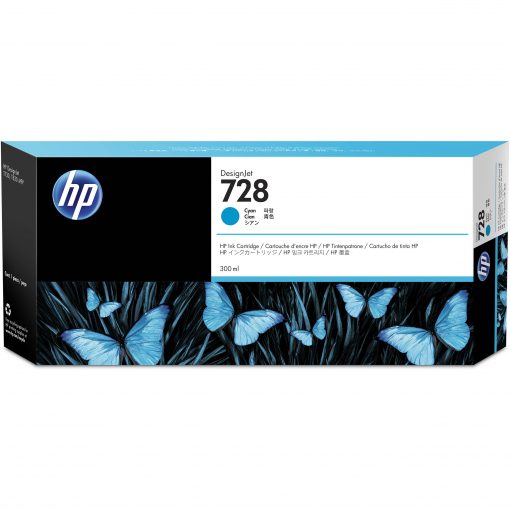 HP INK CARTRIDGE No 728 Cyan 300ml