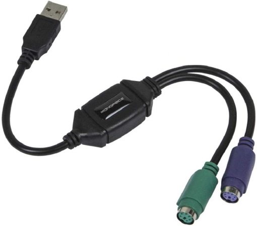 UKMC-100 USB to PS/2 Keyboard & Mouse Converter