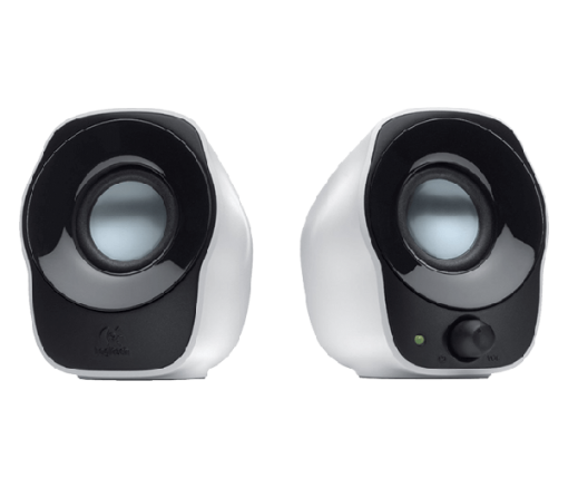 LOGITECH Z120 STEREO SPEAKERS,USB PORT FOR POWER AND 3.5MM INPUT FOR AUDIO - 2YR WTY