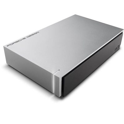 LaCie 4TB Porsche Design USB3.0 Desktop Drive (Light Grey)